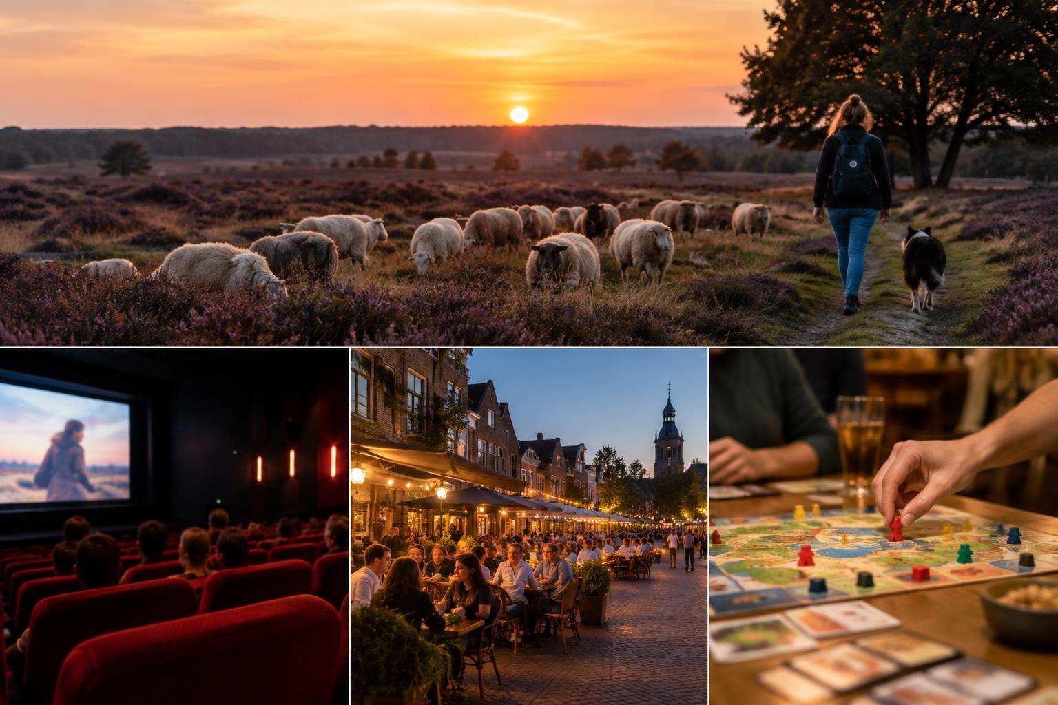Een avond uit in Ede: van heide en filmzaal tot een speeltafel thuis
