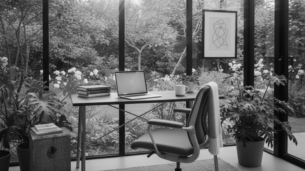 Werken in het groen: een serre als inspirerende thuiswerkplek